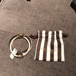Henri Bendel set of three bracelets